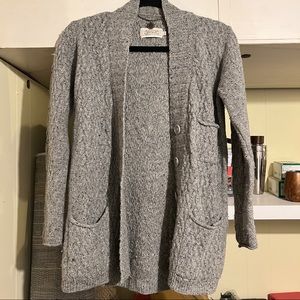 Textured cardigan